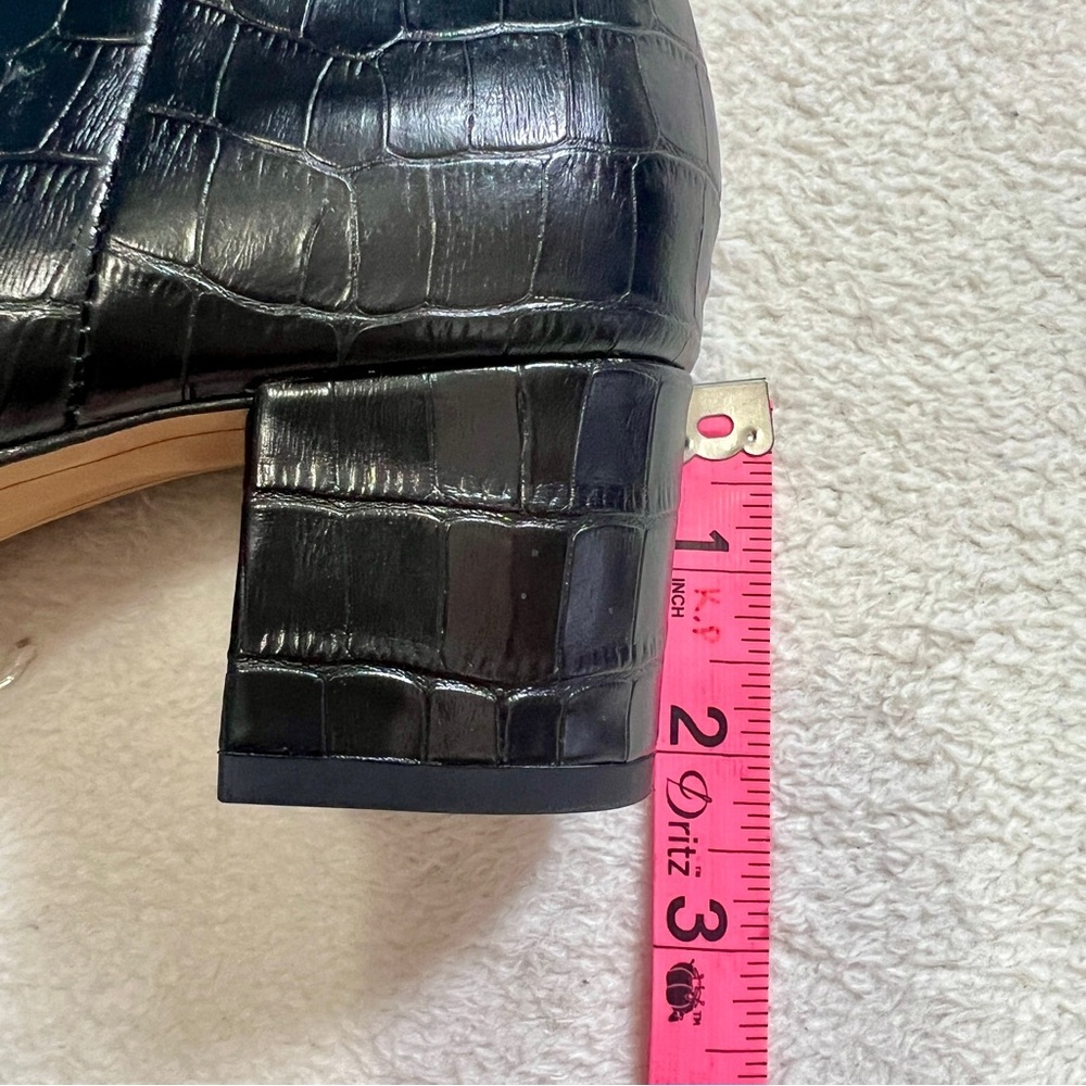 Dolce Vita NWOB Bel Crocodile Print Leather Ankle Boots - Size 6.5 - Picture 14 of 14